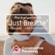 How to teach your child calm breathing