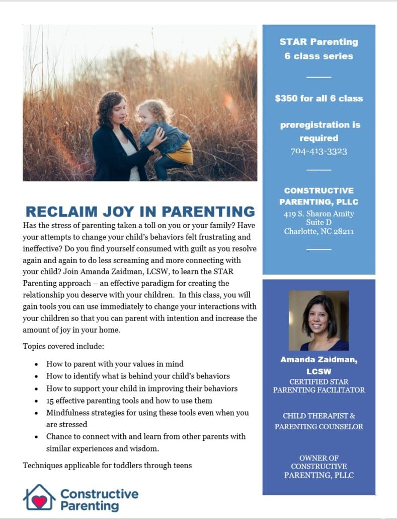 Parenting Classes Charlotte