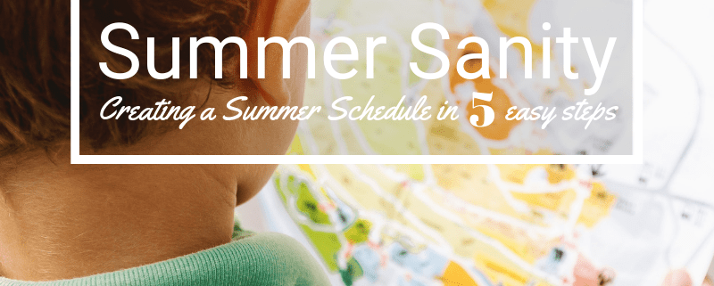 The Summer Schedule